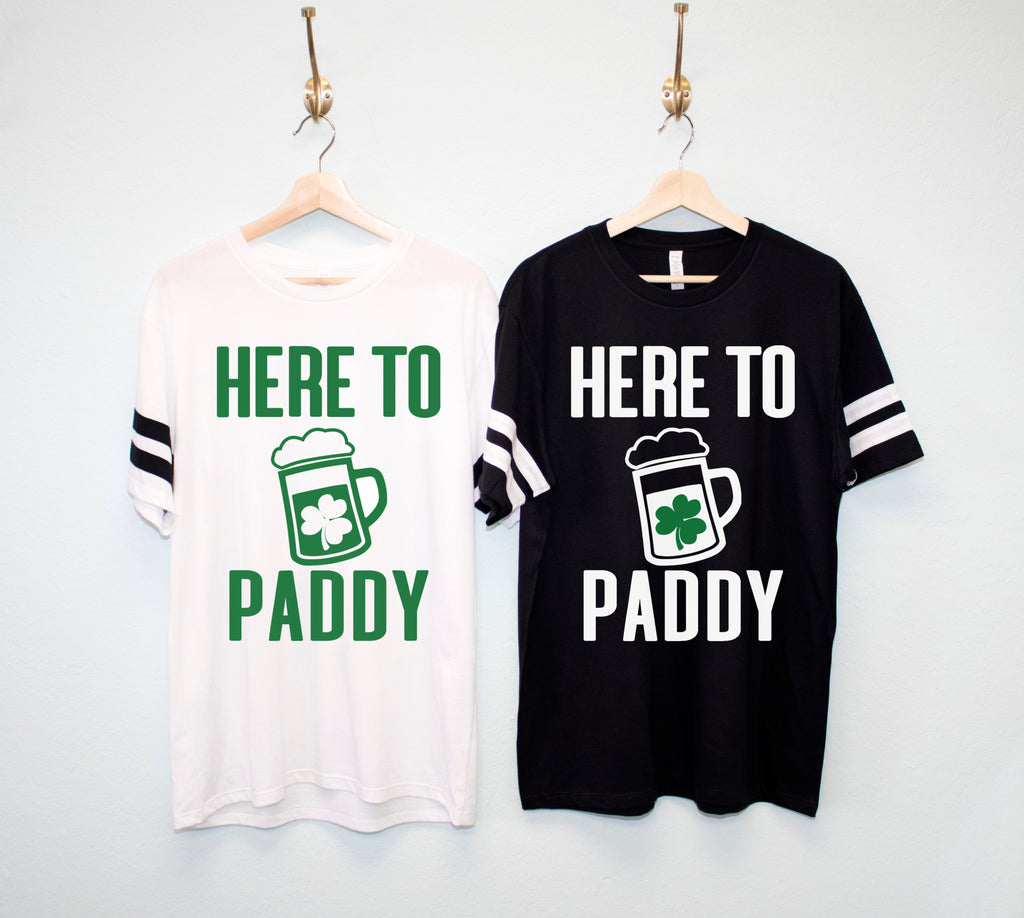 HERE TO PADDY Men's St. Patrick's Day Shirt
