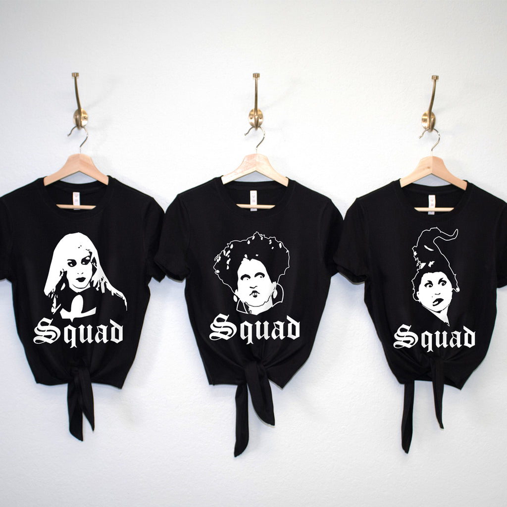SQUAD Witches Halloween Shirts - Pick Style