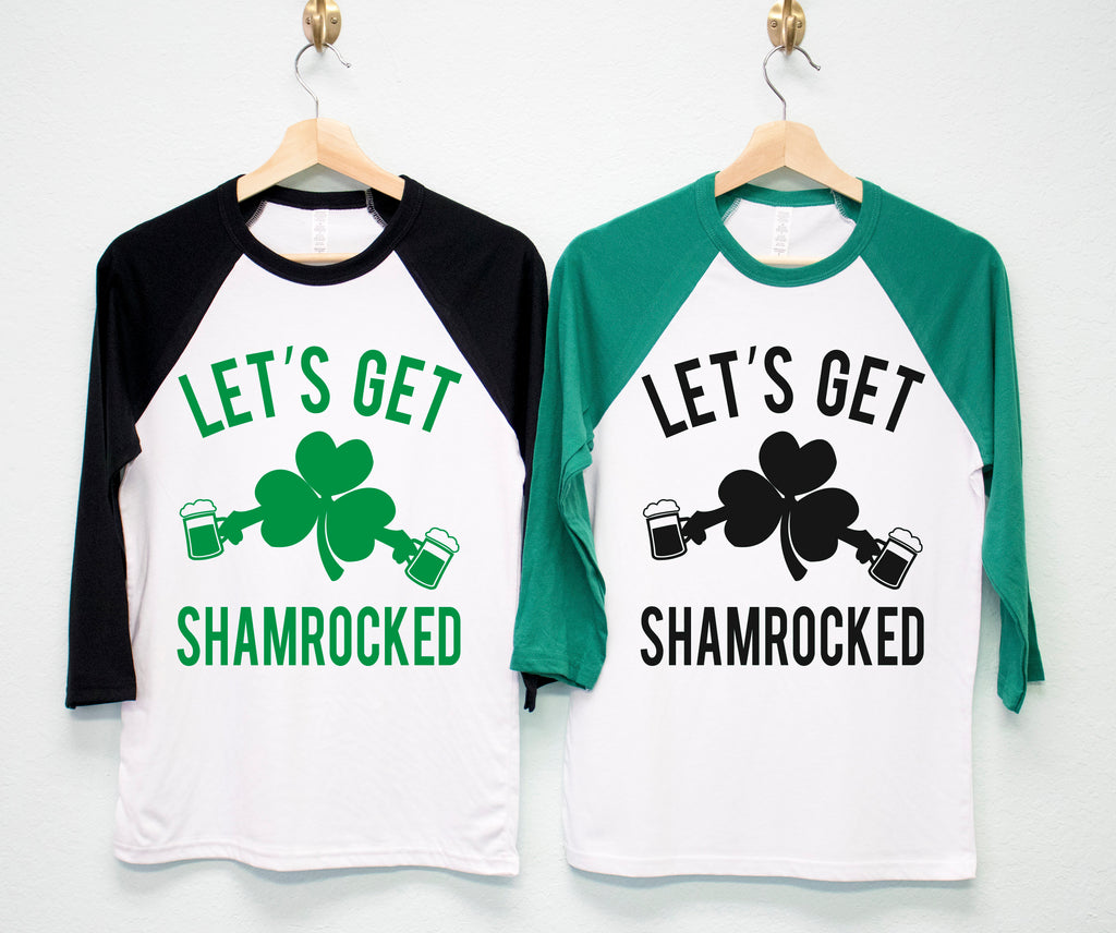 LET'S GET SHAMROCKED Tee St. Patrick's Day Shirt Unisex