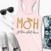 MOH Maid of Honor Gettin $hit Done Gold Tank Top - Pick Color
