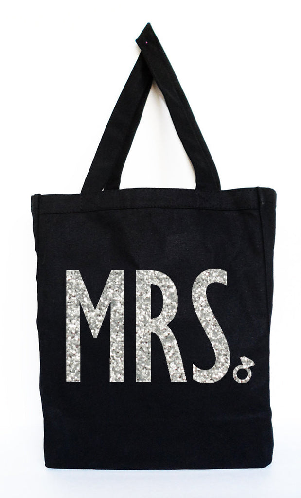 MRS. Glitter Bride Tote Bag