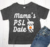 Mama's PSL Date Halloween Baby Boy or Toddler T-Shirt