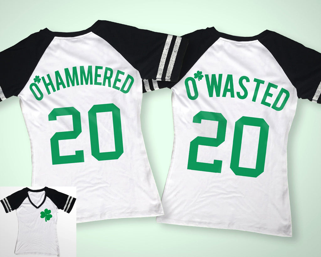 O'Wasted St. Patrick's Day Drinking Team Shirt - 6 Names to Pick