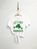 LET'S GET SHAMROCKED St. Patty's Day Crop Top Shirt