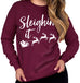 Sleighin It Christmas Crew Neck Sweatshirt