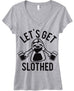 SLOTH DRINKING TEAM Shirt - Let's Get Slothed!