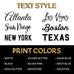 CUSTOM TANK TOP Pick Style & Print Color