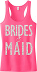 BRIDAL WEDDING 4 Tank Tops 15% Off Bundle, Mrs Shirt, Bridesmaid tank, maid of honor shirt