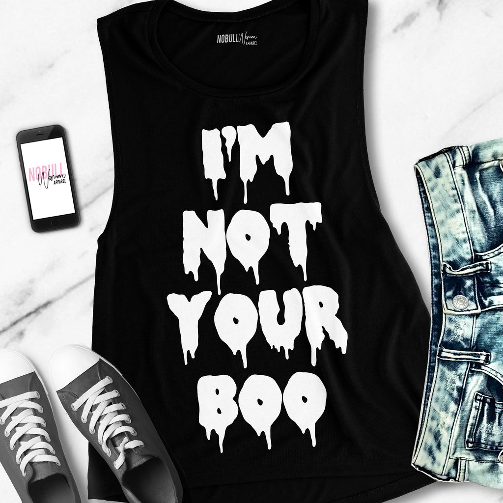 I'M NOT YOUR BOO Muscle Tank Top – NobullWoman Apparel